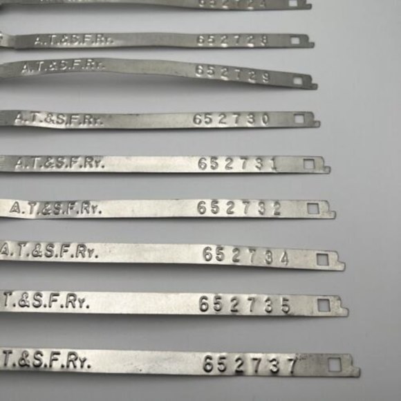 Atchison Topeka and Santa Fe Railway Box Car Door Security Seals A.T. & S.F.RY. - Picture 4 of 11